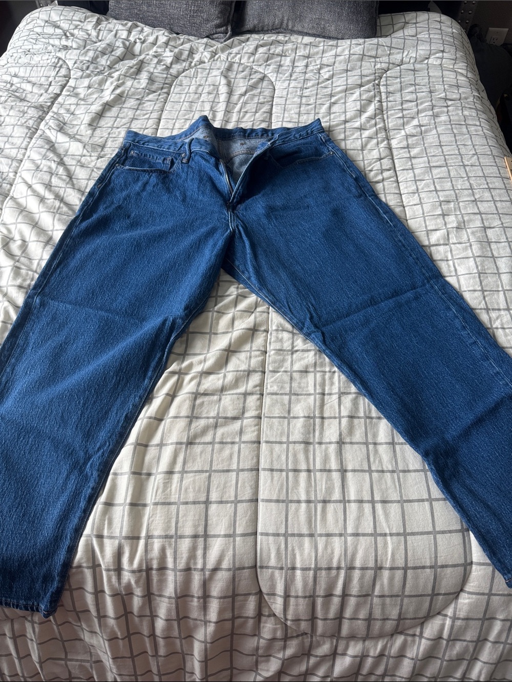 GAP Relaxed Fit Men's Blue Denim Jeans 40x30